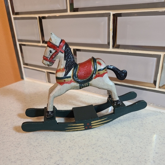 Vintage Other - Wooden rockin horse for sale